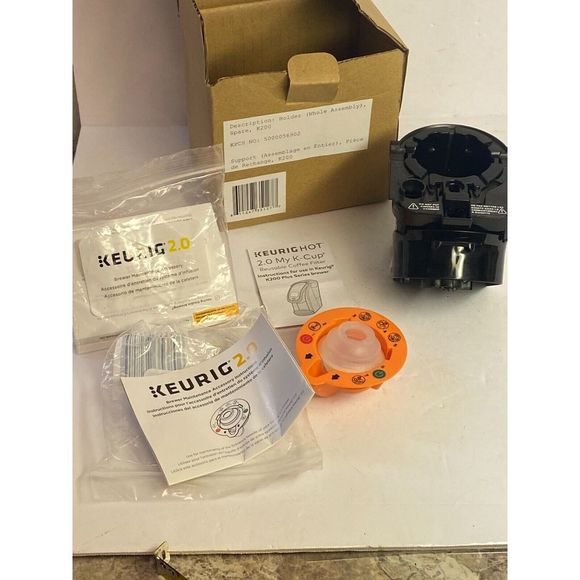 Keurig‎ Hot 2.0 K Cup Holder Replacement Part For Keurig K200 Black New Open Box - Picture 5 of 6